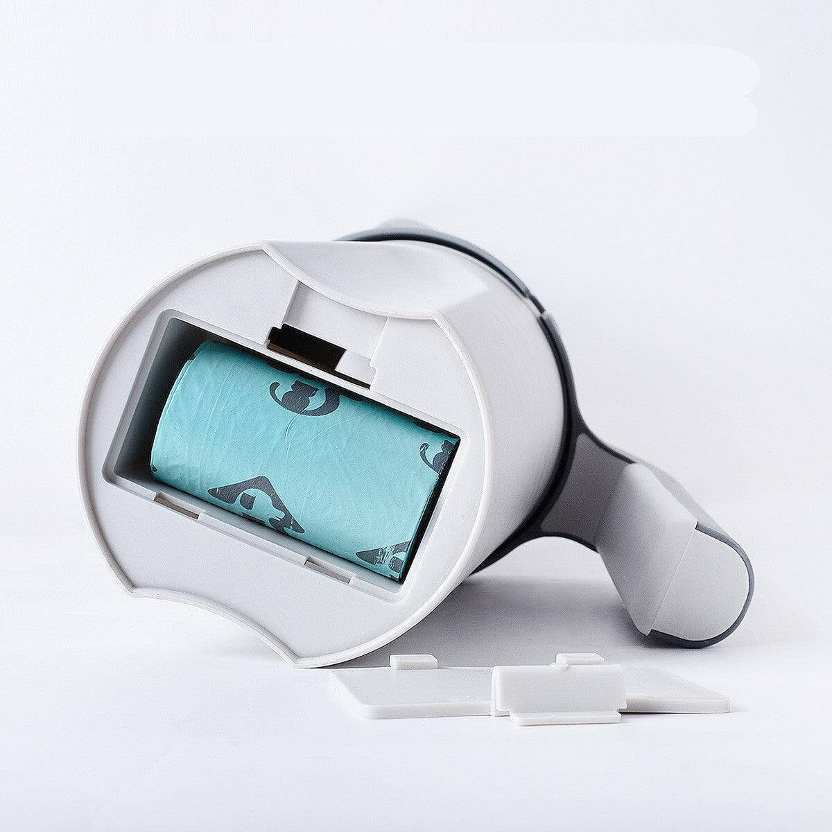 All - in - One Cat Litter Scoop with Built - In Waste Bin – No Mess, No Odor, Just Easy Cleaning! by White Diomedes | Buy at Pawport