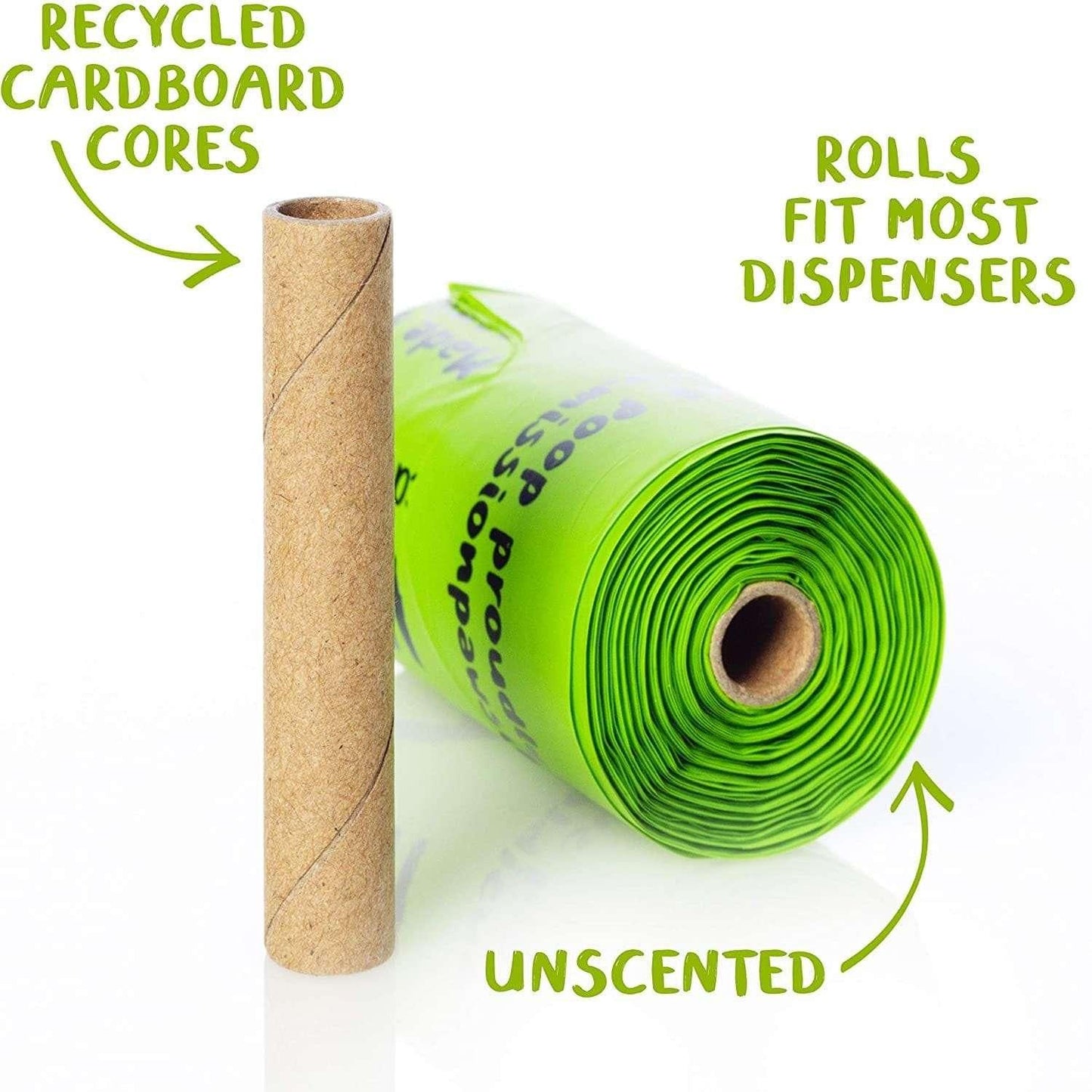 Dog Waste Bags - Compostable, 120 count by Yellow Lavender | Buy at Pawport