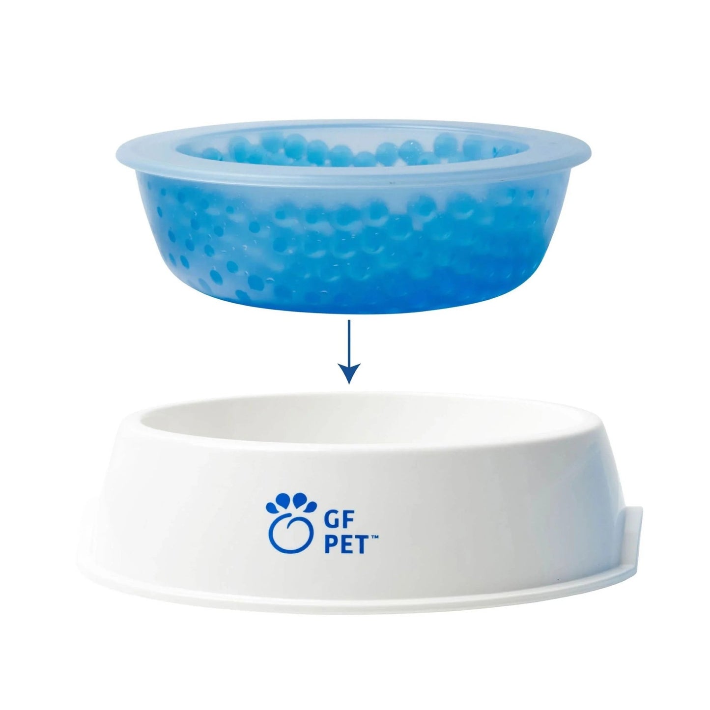Ice Bowl - Pet Cooling Water Bowl by Beige Antigone | Buy at Pawport