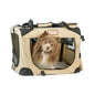 Armarkat Folding Soft Dog Crate Pet Travel Carrier - Beige by White Diomedes | Buy at Pawport
