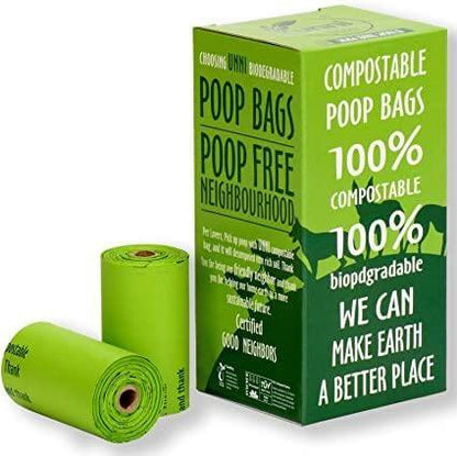 Dog Waste Bags - Compostable, 120 count by Yellow Lavender | Buy at Pawport