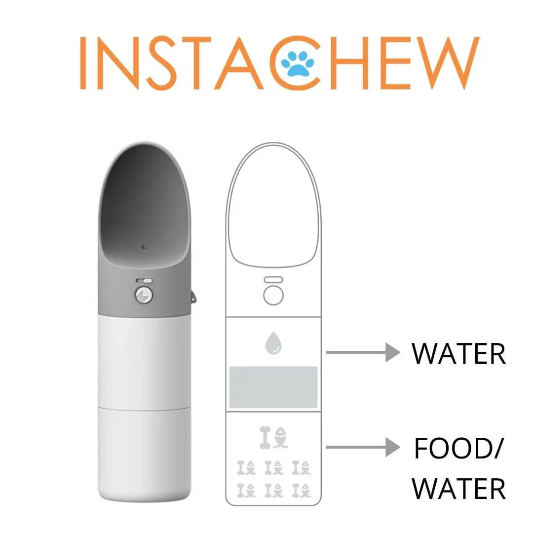 Instachew Rover Pet Travel Bottle, Dog water bottle by Sky Blue Arachne | Buy at Pawport