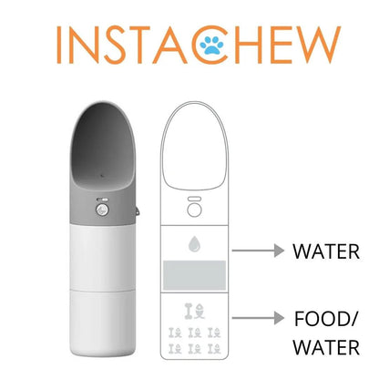Instachew Rover Pet Travel Bottle, Dog water bottle by Sky Blue Arachne | Buy at Pawport