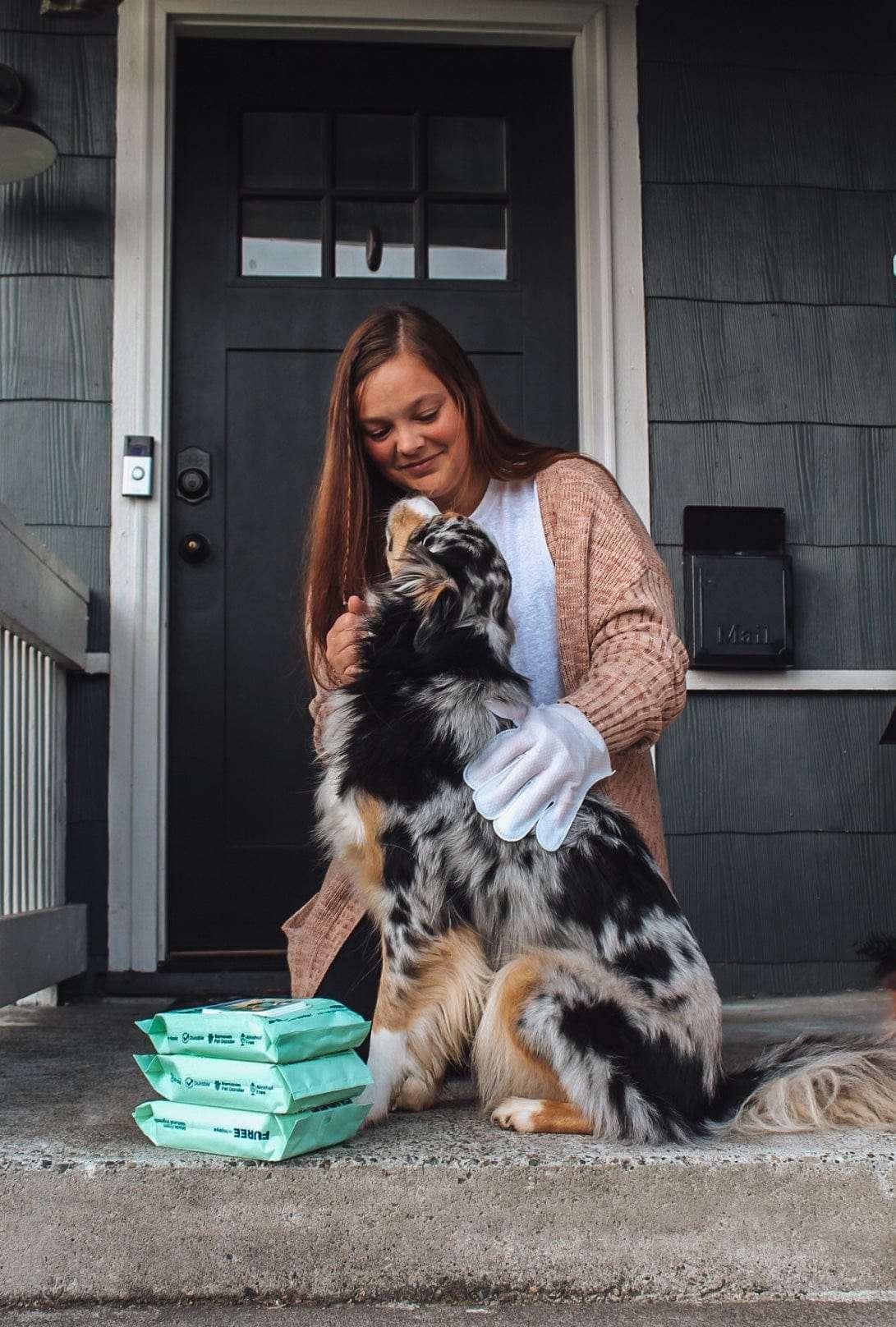 Pet Glove Wipes by Scarlet Max | Buy at Pawport