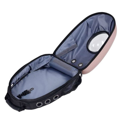 Pet Hardshell Traveling Backpack by Yellow Pandora | Buy at Pawport