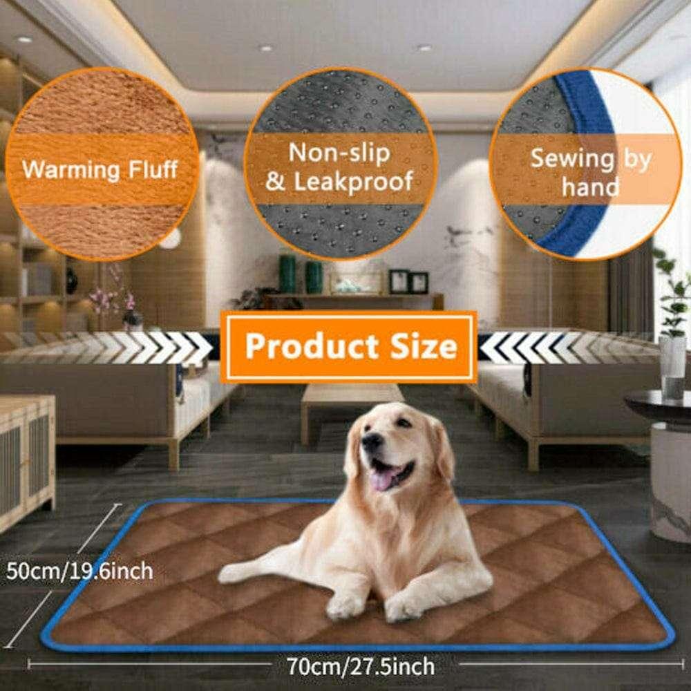 Self Heating Thermal Mattress Bed for Dogs and Cats by Yellow Pandora | Buy at Pawport